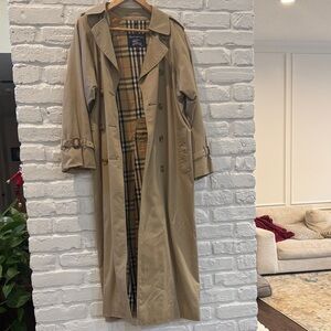 Burberry Tan Trench Coat